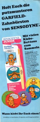 Sensodyne Junior Zahnbürste mit Garfield 1988.jpg