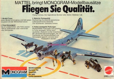 monogram modellbausätze Mattel 1977.jpg