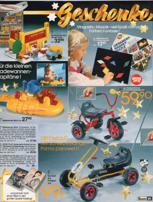Spielzeug unter dem Weihnachtsbaum - Quelle-Katalog 1986 S.25.jpg