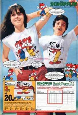 Fix und Foxi T-Shirts von Schöpflin 1984.jpg